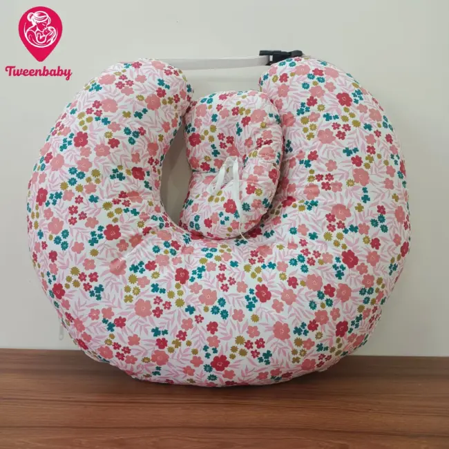 Premium Nursing & Breastfeeding Pillow with Adjustable Belt